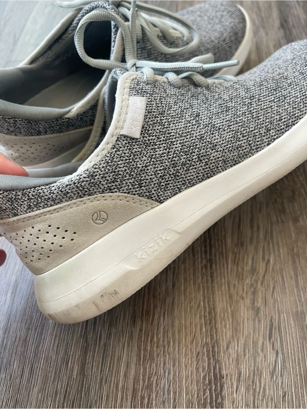 Kizik | Women’s Madrid Eco-Knit Slip on Sneakers Size 7 Gray Comfort Casual